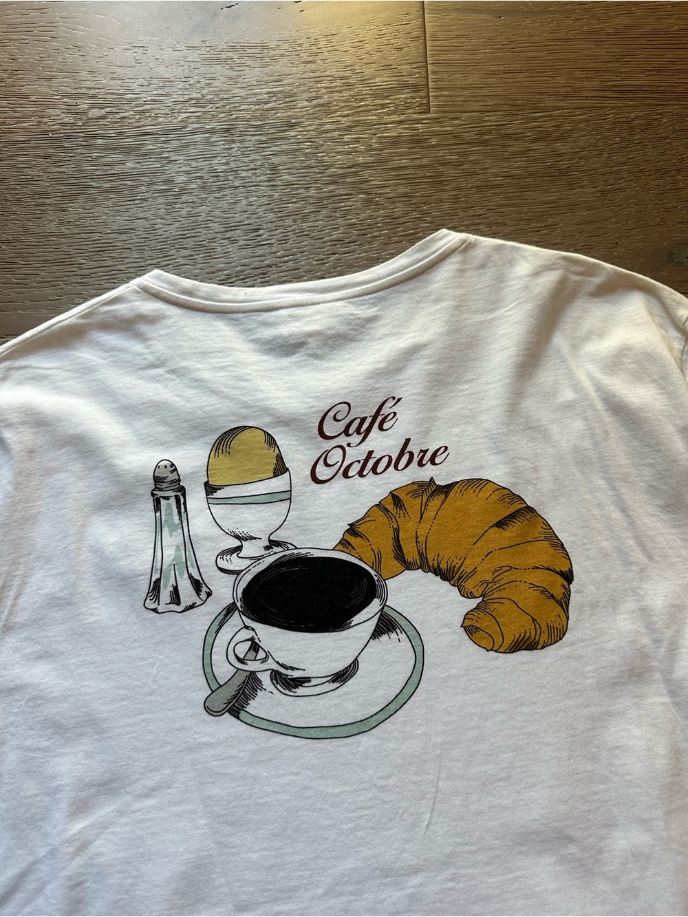 Octobre Editions Sezane Men’s White Tee